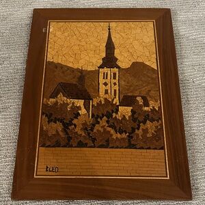 Vintage Marquetry Art Wall Art